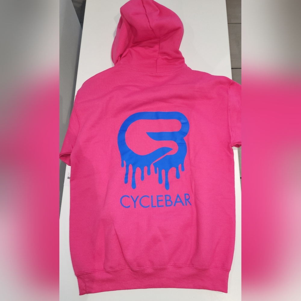 Cyclebar drip hoodie- Heliconia
